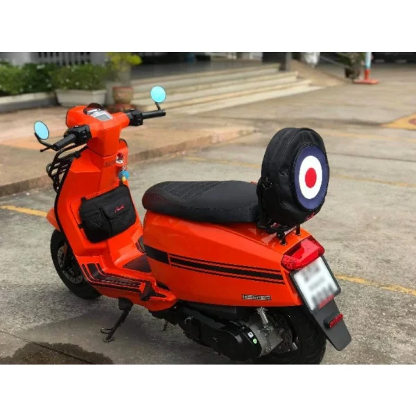 ฮิต!!! กระเป๋า กันน้ำ Lambretta คาดเก๊ะ กันน้ำ100% ใช้กับ แลมเบรตต้า เวสป้า RA Sco ได้ลงตัว - Image 8
