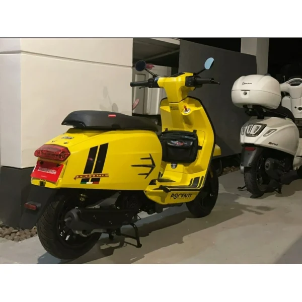 กระเป๋ากันน้ำ​ คาดเก๊ะ​ Lambretta​ , Vespa ตรงรุ่น​ เพิ่มช่องใหญ่​ใส่ของและงานหนัง - Image 4