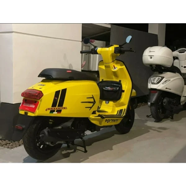 กระเป๋าคาดเก๊ะ Lambretta สีสวยเรโทร รุ่นเพิ่มช่องใส่ของขนาดใหญ่ พร้อมงานหนังสวยคลาสสิก กันน้ำ100% - Image 8