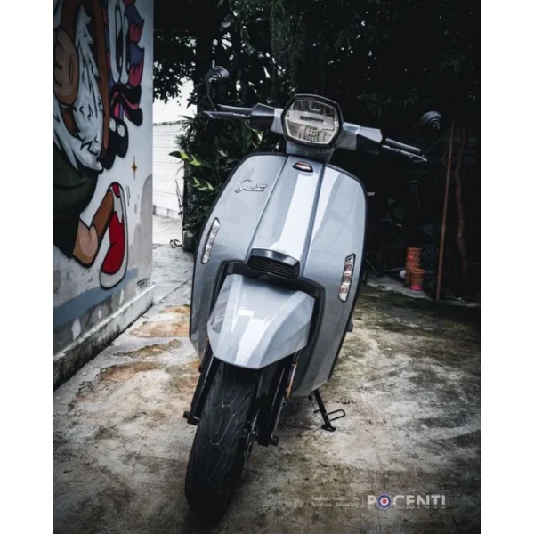ฮิต!! ขาตั้งสั้น Lambretta ตรงรุ่น V200 V125 สั้นลง 1 นิ้ว จอดสบายใจไม่ล้ม ใช้เซนเซอร์ได้ปกติ - Image 7