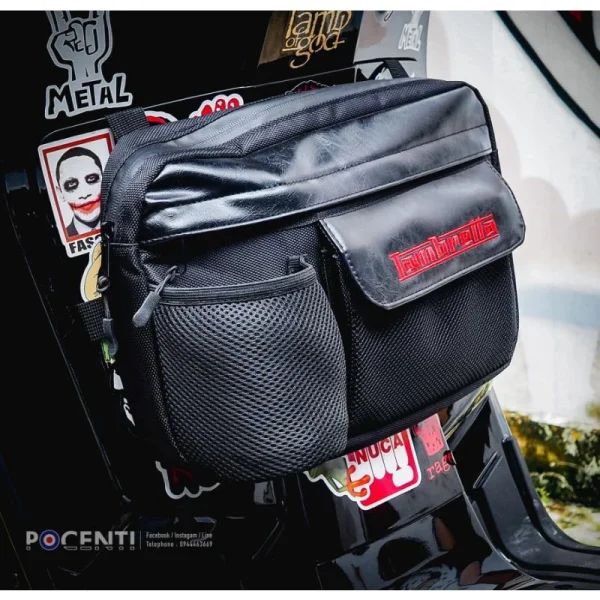 ฮิต!!! กระเป๋า กันน้ำ Lambretta คาดเก๊ะ กันน้ำ100% ใช้กับ แลมเบรตต้า เวสป้า RA Sco ได้ลงตัว - Image 3