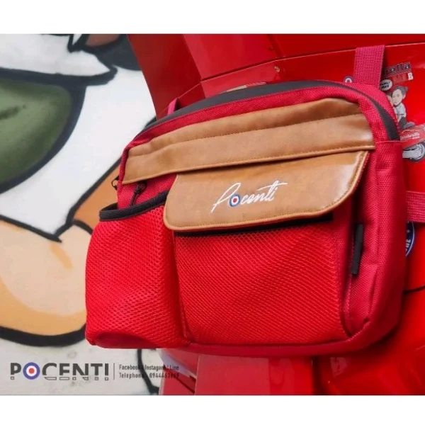 ฮิต!!! กระเป๋า กันน้ำ Lambretta คาดเก๊ะ กันน้ำ100% ใช้กับ แลมเบรตต้า เวสป้า RA Sco ได้ลงตัว - Image 4