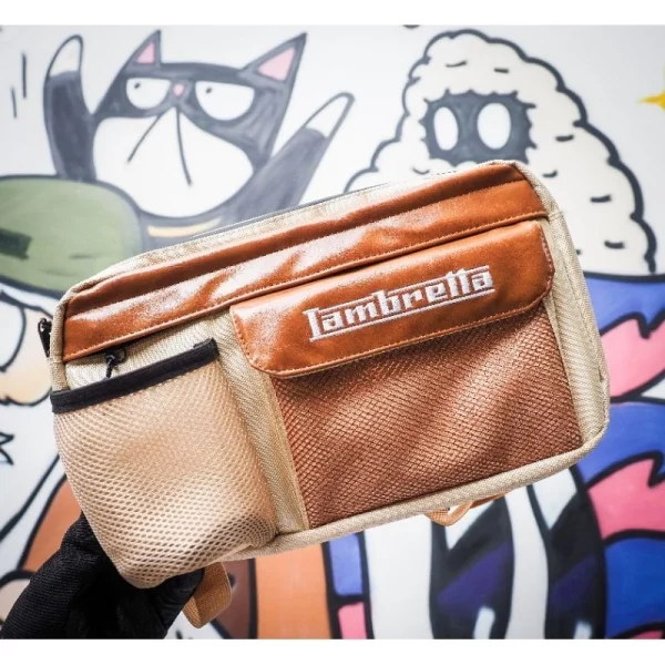 ฮิต!!! กระเป๋า กันน้ำ Lambretta คาดเก๊ะ กันน้ำ100% ใช้กับ แลมเบรตต้า เวสป้า RA Sco ได้ลงตัว - Image 6