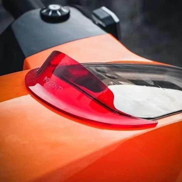 ใหม่!! บังไมล์ ทรงสปอร์ต Lambretta V200 V125 บังไมล์ แลมเบรตต้า สวย อบขึ้นรูปอย่างดี มีหลายสี ติดตั้งง่าย - Image 4