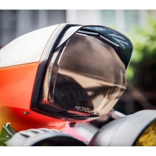 ใหม่!! การ์ดไฟหน้า G350 V200 V125 งานคุณภาพ Design สวย ใส่กับแก็ปไฟหน้าได้ - Image 8