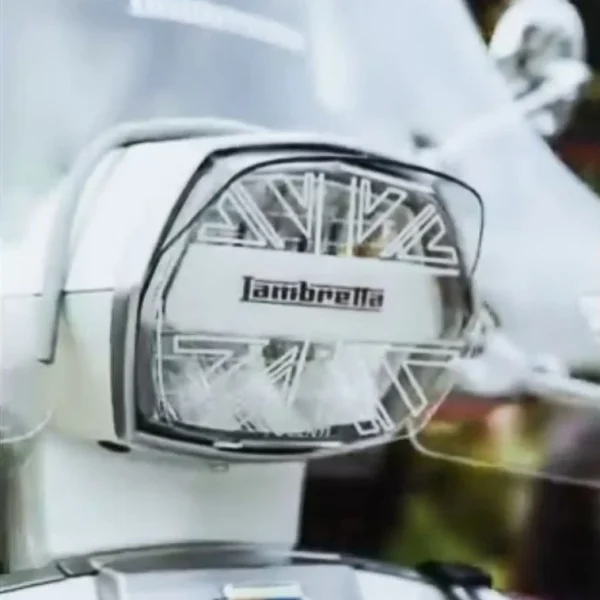 ใหม่!! การ์ดไฟหน้า G350 V200 V125 งานคุณภาพ Design สวย ใส่กับแก็ปไฟหน้าได้