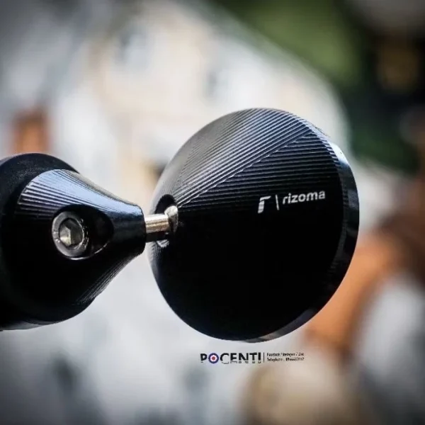 ใหม่ล่าสุด!! กระจกปลายแฮนด์ R - Super Mini สุดสปอร์ต คล่องตัว ดีไซน์สวย งาน CNC คุณภาพ แข็งแรง กระจกแบบตัดแสง