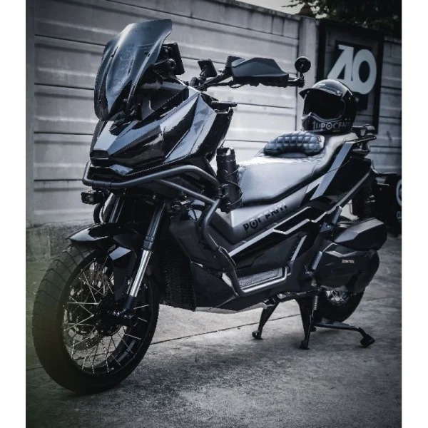ใหม่!! ฟิล์มกันรอย ฟิล์ม เปลี่ยนสี ไฟหน้า Zontes 368G 1 คู่ ฟิล์มแท้หนาคุณภาพสูง - Image 6
