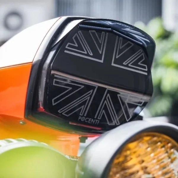 ใหม่!! การ์ดไฟหน้า G350 V200 V125 งานคุณภาพ Design สวย ใส่กับแก็ปไฟหน้าได้ - Image 4